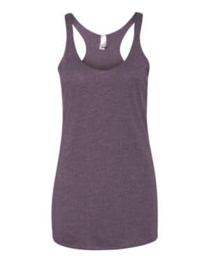 VINTAGE PURPLE Next level 6733 womens triblend racerback tank