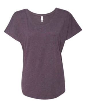 VINTAGE PURPLE Next level 6760 womens triblend dolman t-shirt