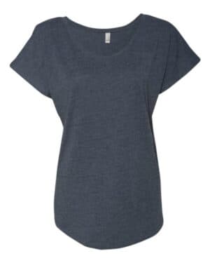 VINTAGE NAVY Next level 6760 womens triblend dolman t-shirt