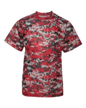 RED DIGITAL Badger 2180 youth digital camo t-shirt