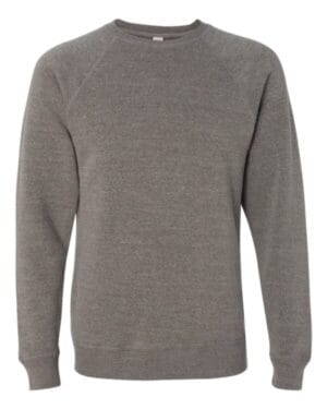 NICKEL Independent trading co PRM30SBC unisex special blend raglan sweatshirt