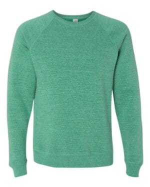 SEA GREEN Independent trading co PRM30SBC unisex special blend raglan sweatshirt