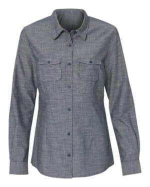 Burnside 5255 women's chambray shirt