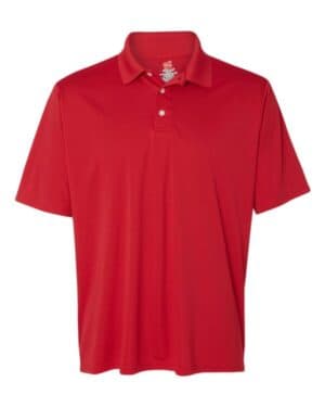 DEEP RED Hanes 4800 cool dri polo