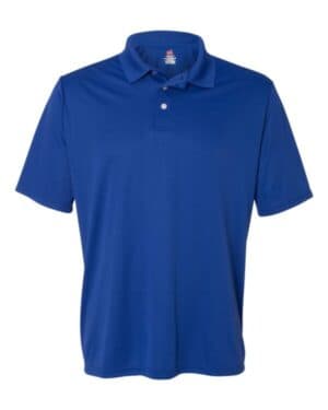 DEEP ROYAL Hanes 4800 cool dri polo
