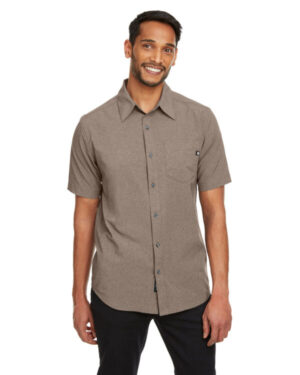 DESERT KHAKI Marmot 42100 men's aerobora woven short-sleeve shirt