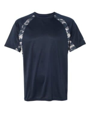 NAVY/ NAVY Badger 4140 hook digital t-shirt