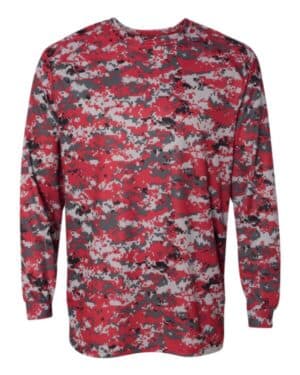 Badger 4184 digital camo long sleeve t-shirt