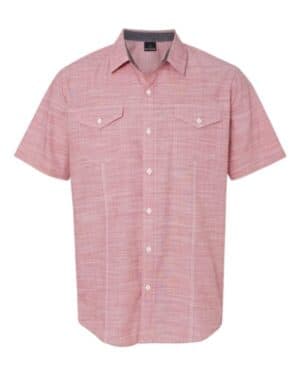 RED Burnside 9247 textured solid short sleeve shirt