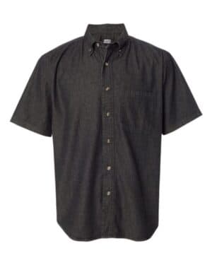 Sierra pacific 0211 denim short sleeve shirt