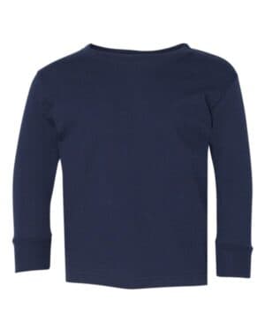 NAVY Rabbit skins 3302 toddler fine jersey long sleeve tee