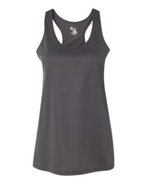 Badger 4166 womens b-core racerback tank top
