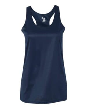 NAVY Badger 4166 womens b-core racerback tank top