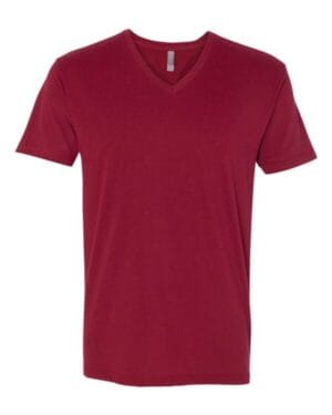 CARDINAL Next level 6440 sueded v-neck t-shirt