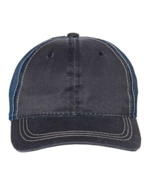 NAVY Outdoor cap HPD610M weathered mesh-back cap