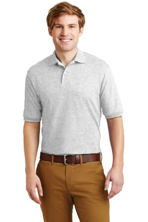 ASH 437M jerzees-spotshield 54-ounce jersey knit sport shirt 