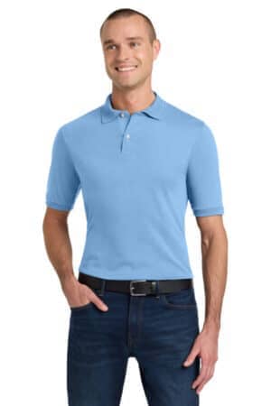 LIGHT BLUE 437M jerzees dri-power sport shirt