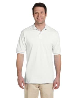 Jerzees 437 adult spotshield jersey polo