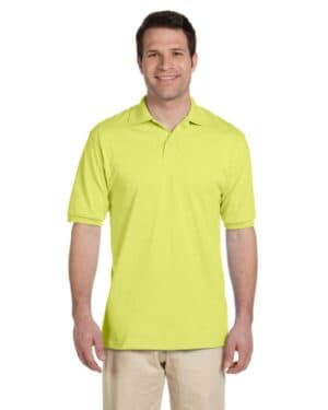 Jerzees 437 adult spotshield jersey polo