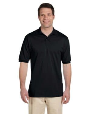 Jerzees 437 adult spotshield jersey polo