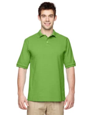 Jerzees 437 adult spotshield jersey polo