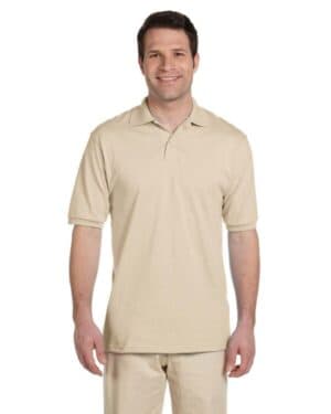 Jerzees 437 adult spotshield jersey polo