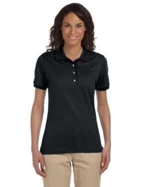 Jerzees 437W ladies' spotshield jersey polo