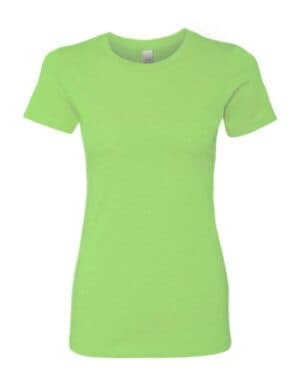 APPLE GREEN Next level 6610 womens cvc t-shirt