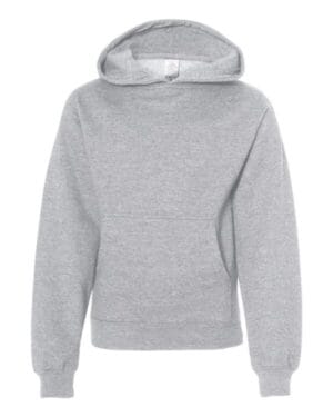 GREY HEATHER Independent trading co SS4001Y youth midweight hooded sweatshirt