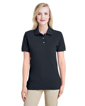 Jerzees 443WR ladies' premium ringspun cotton piqu polo