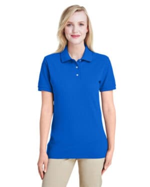 ROYAL Jerzees 443WR ladies' premium ringspun cotton piqu polo