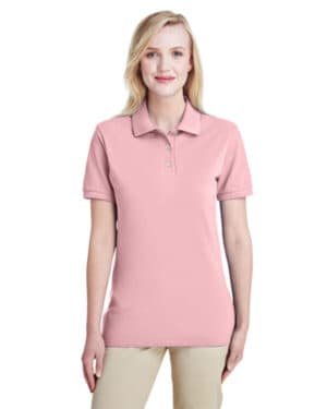 CLASSIC PINK Jerzees 443WR ladies' premium ringspun cotton piqu polo