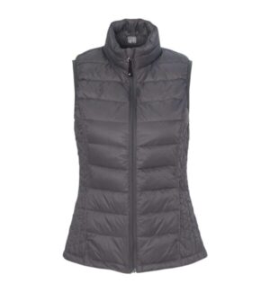 DARK PEWTER Weatherproof 16700W women's 32 degrees packable down vest