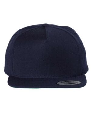 NAVY Yp classics 5089M wool blend snapback cap