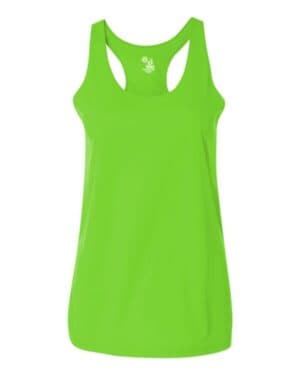 LIME Badger 4166 womens b-core racerback tank top