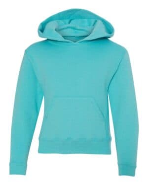 SCUBA BLUE Jerzees 996YR nublend youth hooded sweatshirt