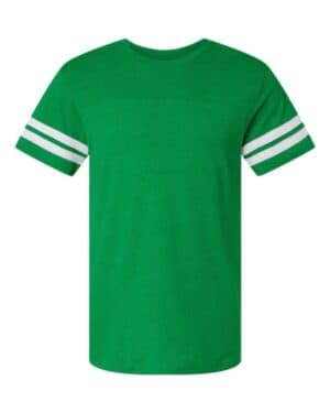 Lat 6937 football fine jersey tee