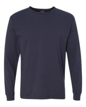 NAVY Bayside 5060 usa-made long sleeve t-shirt