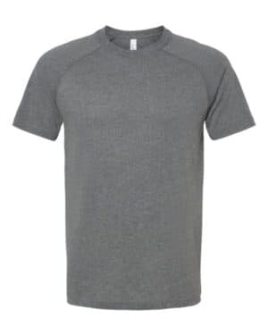 DEEP HEATHER Bella canvas 3201 heather cvc raglan tee