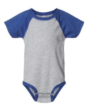 Rabbit skins 4430 infant baseball fine jersey bodysuit