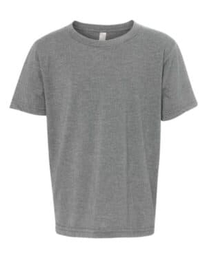 DARK HEATHER GREY Next level 3312 youth cvc t-shirt