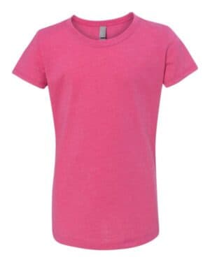 RASPBERRY Next level 3712 girls cvc princess t-shirt