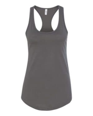 DARK GREY Next level 1533 women's ideal racerback tank
