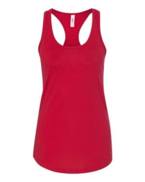 RED Next level 1533 women's ideal racerback tank