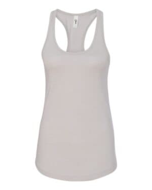 SILVER Next level 1533 women's ideal racerback tank