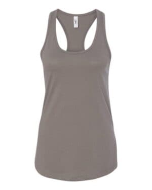 WARM GREY Next level 1533 women's ideal racerback tank