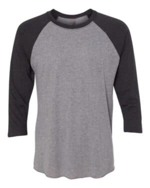Next level 6051 triblend three-quarter raglan t-shirt