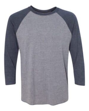 Next level 6051 triblend three-quarter raglan t-shirt