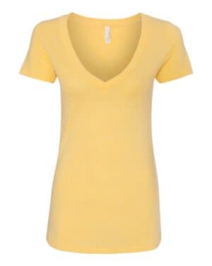 BANANA CREAM Next level 6640 womens cvc deep v-neck t-shirt