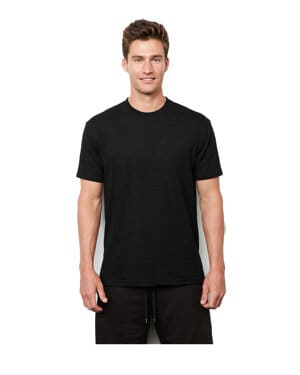 HEATHER BLACK Next level apparel 4600 unisex eco heavyweight t-shirt